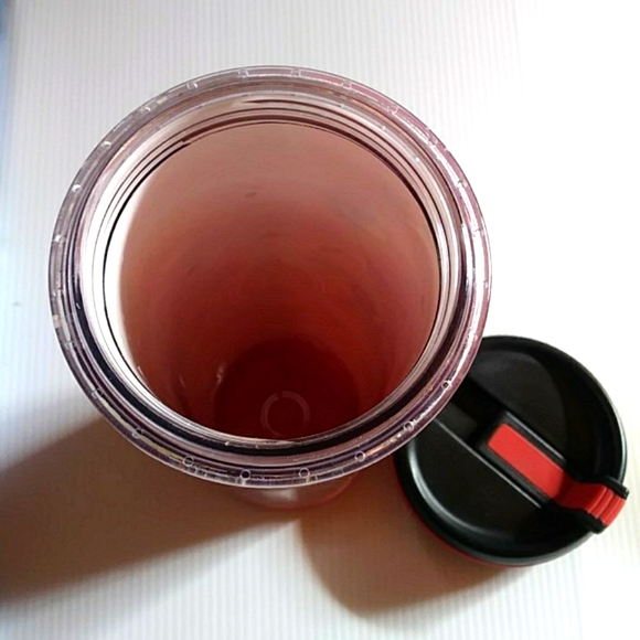 Vintage 2001 Starbuck's Tumbler Coffee Cup 16 oz Floral flowers fall - Picture 3 of 8